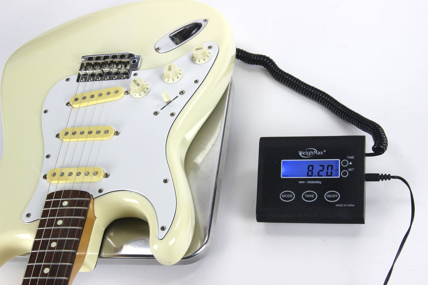 1984-87 Fender Squier Japan Stratocaster --Left-Handed, MIJ, Olympic White, Hendrix-Vibe!