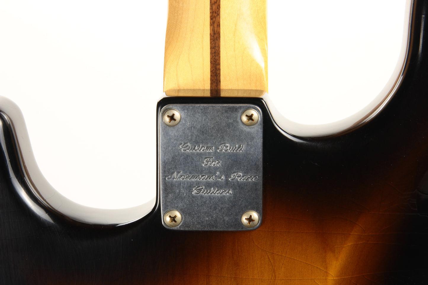 2004 Fender Custom Shop Masterbuilt John English 1954 Stratocaster 50th Anniversary - Norman's Rare Guitars Specs, 2-Tone '54 Sunburst