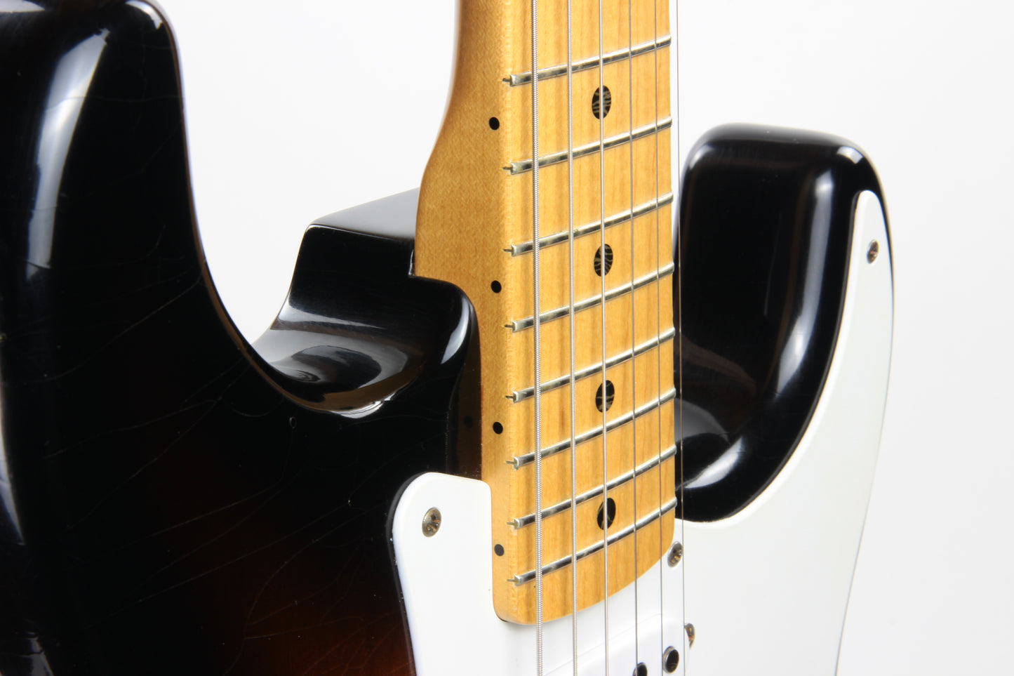 2004 Fender Custom Shop Masterbuilt John English 1954 Stratocaster 50th Anniversary - Norman's Rare Guitars Specs, 2-Tone '54 Sunburst