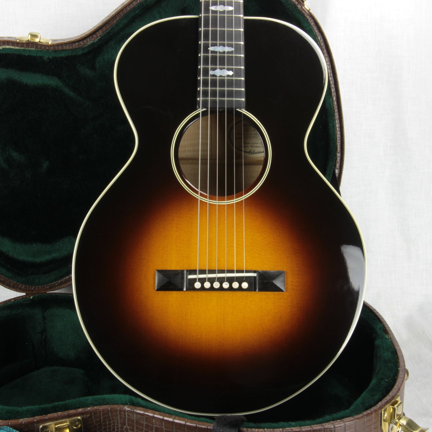 1993 Gibson LIMITED EDITION L-1 CM Acoustic Guitar CURLY MAPLE Nick Lucas Inlays L-5 Montana Special