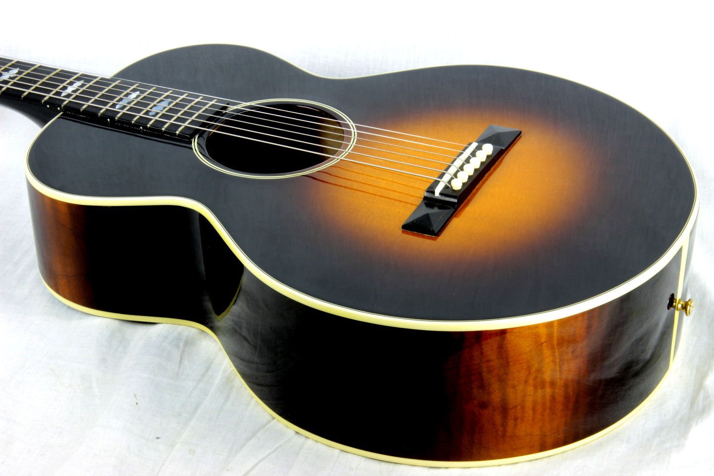 1993 Gibson LIMITED EDITION L-1 CM Acoustic Guitar CURLY MAPLE Nick Lucas Inlays L-5 Montana Special