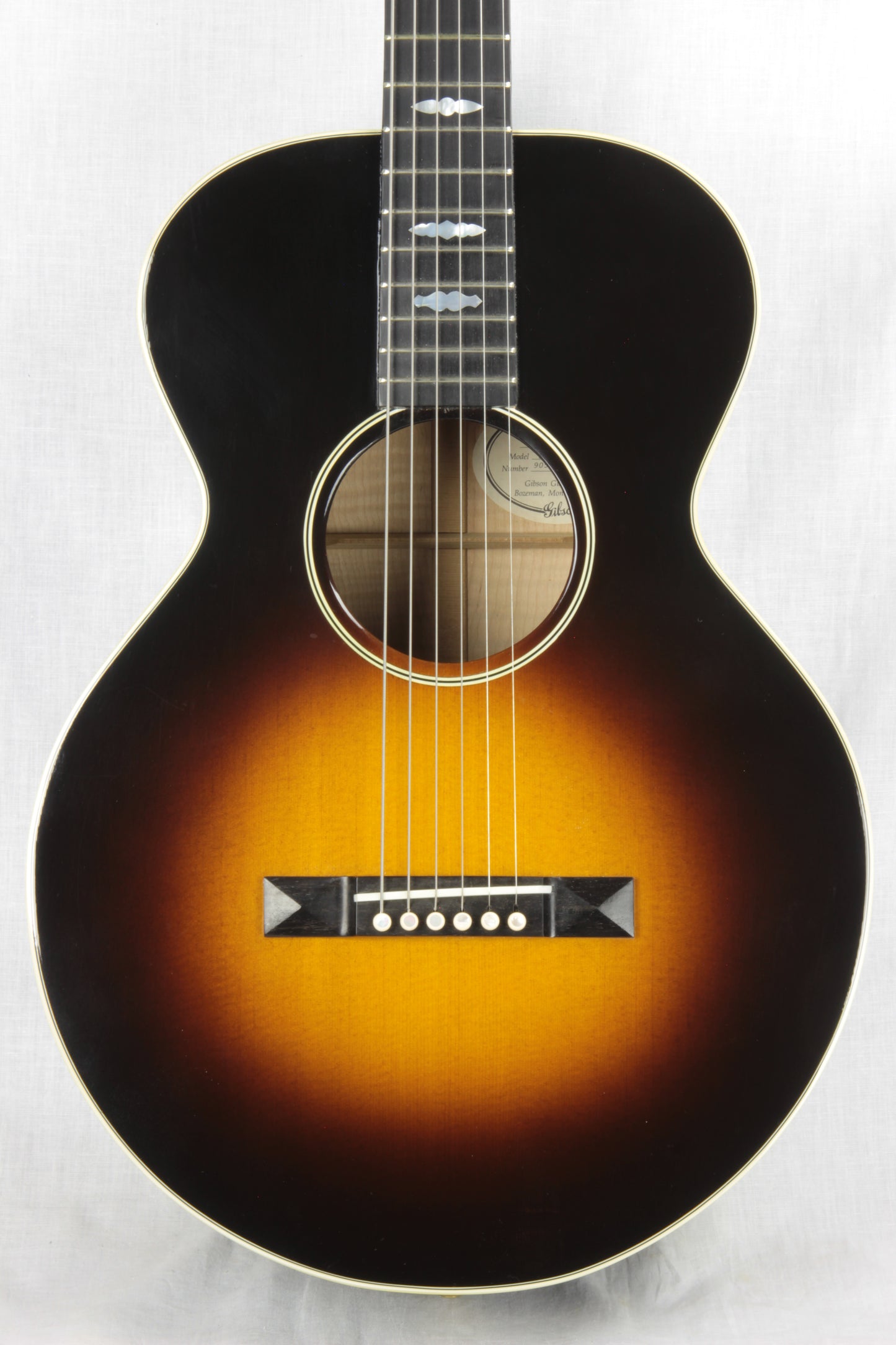 1993 Gibson LIMITED EDITION L-1 CM Acoustic Guitar CURLY MAPLE Nick Lucas Inlays L-5 Montana Special