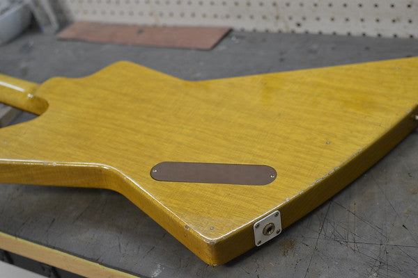 1958 Gibson Custom Shop Korina Explorer 50th Anniversary Historic Makeovers Deluxe - Brazilian Rosewood Fretboard + Throbaks!