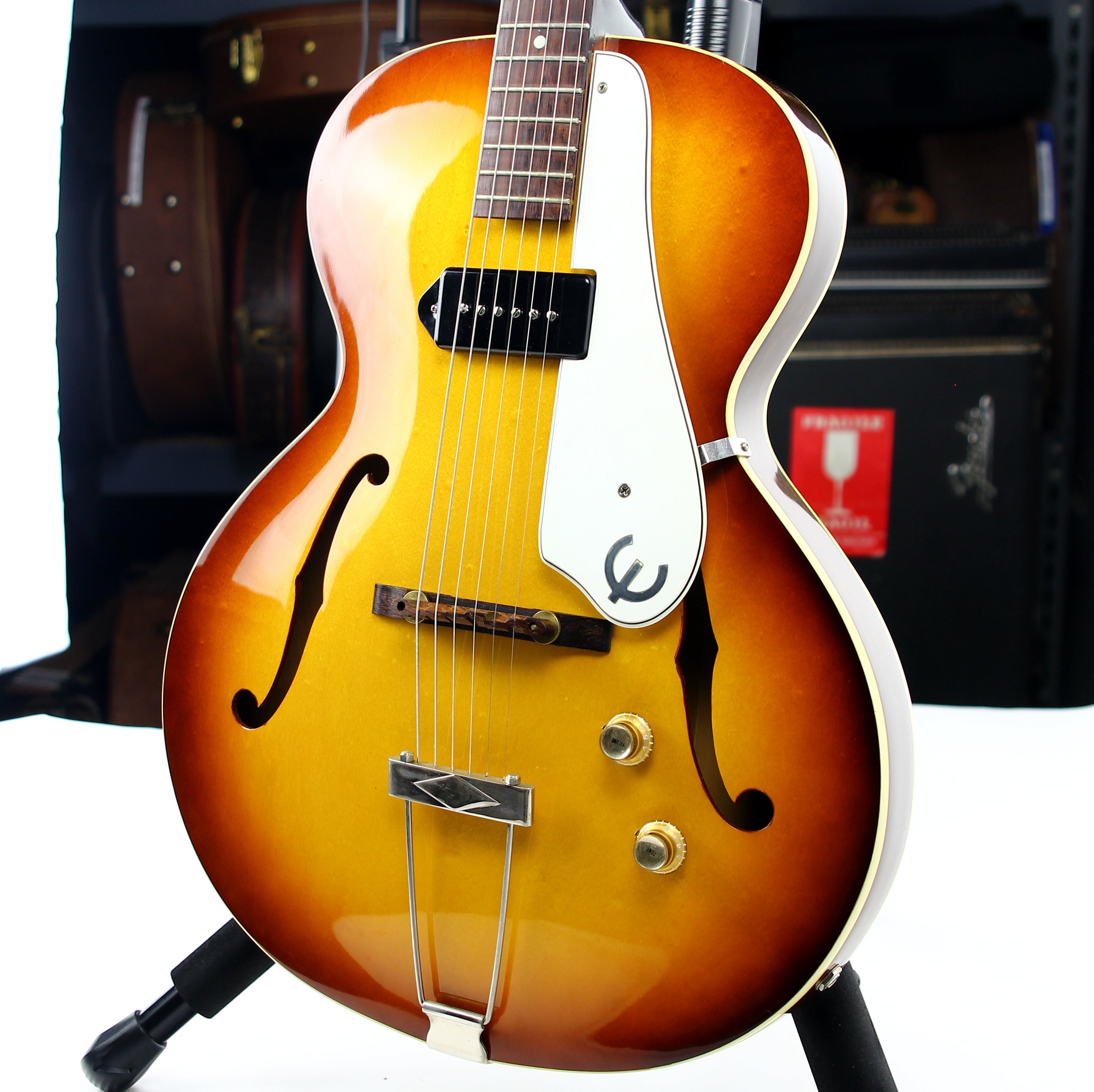 1964 Epiphone Century Vintage Archtop Electric Guitar in Sunburst