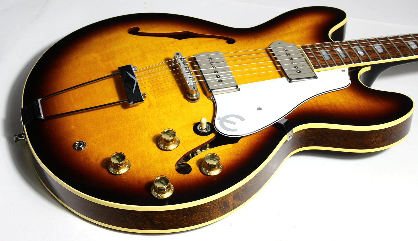 1999 Epiphone USA Collection John Lennon 1965 Casino Beatles ‘65 Limited Edition Sunburst - Low Number! Gibson
