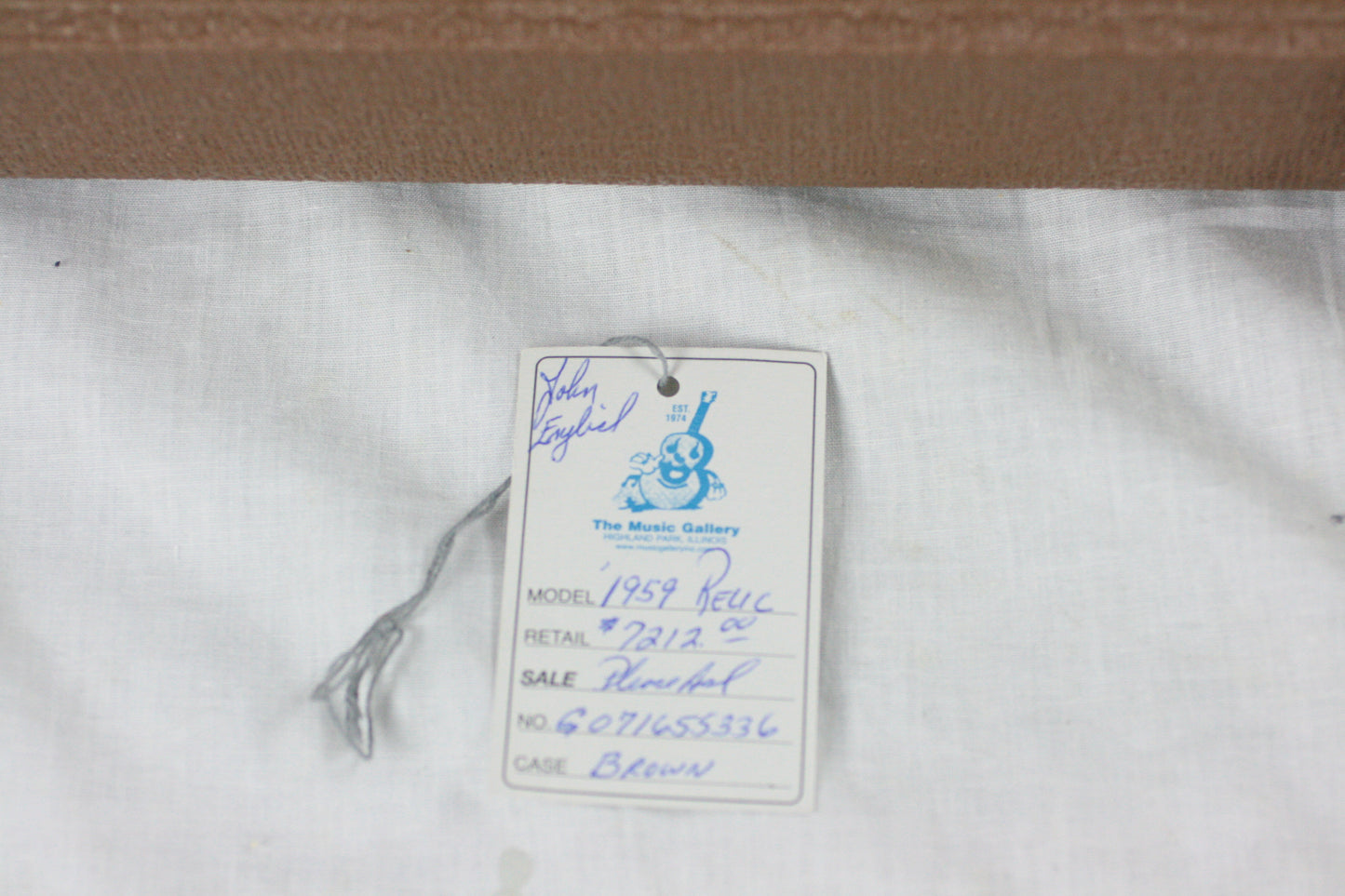 '59 Fender JOHN ENGLISH Masterbuilt Stratocaster Relic Brazilian Rosewood Custom Shop Strat 1959