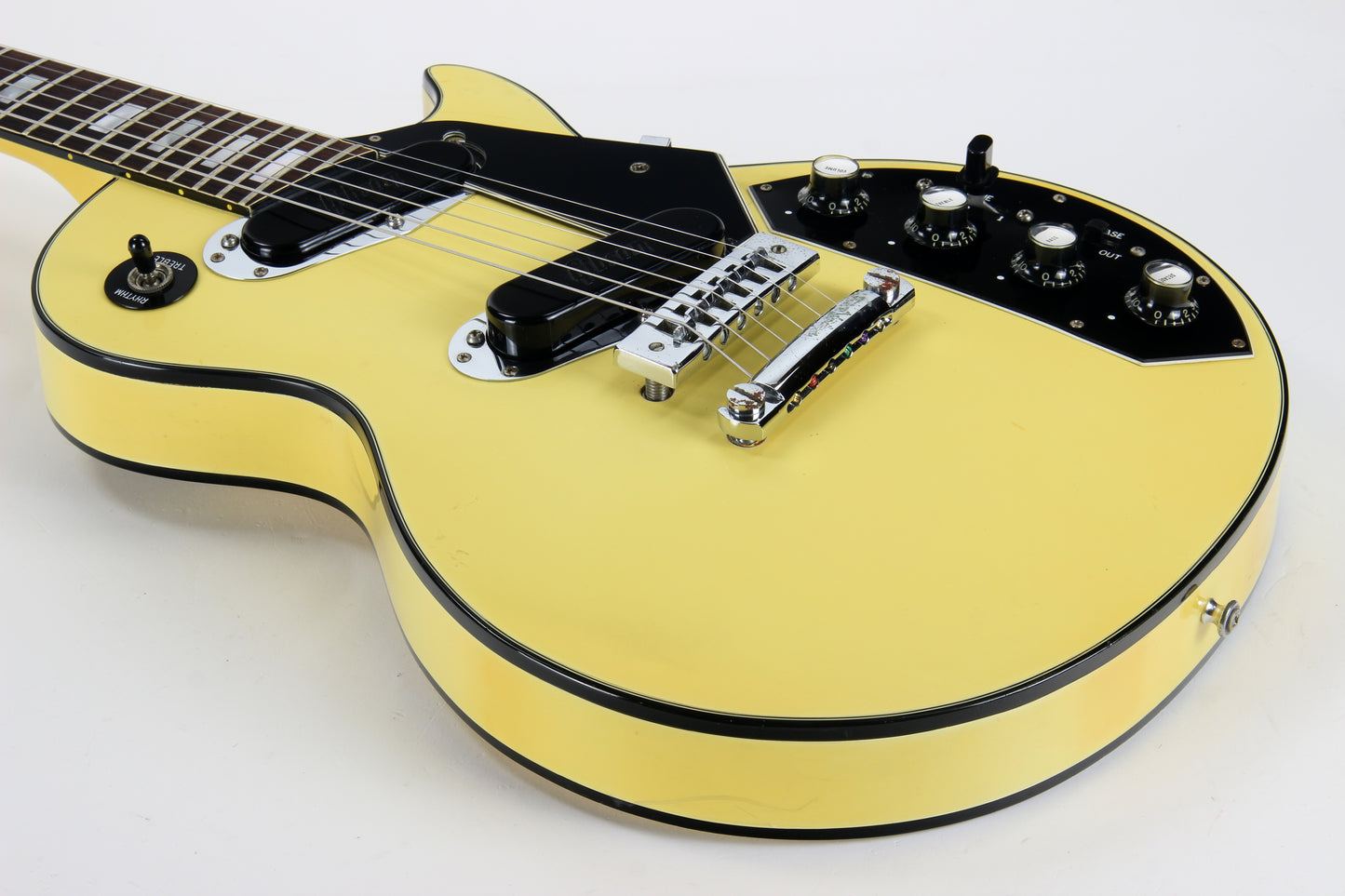 1976 Gibson Les Paul Recording ALPINE WHITE Dual Output Jack Model Custom -- One Owner, CLEAN!