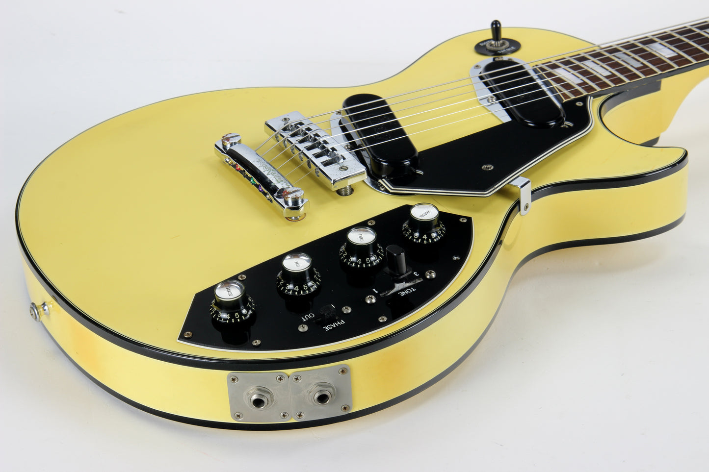 1976 Gibson Les Paul Recording ALPINE WHITE Dual Output Jack Model Custom -- One Owner, CLEAN!