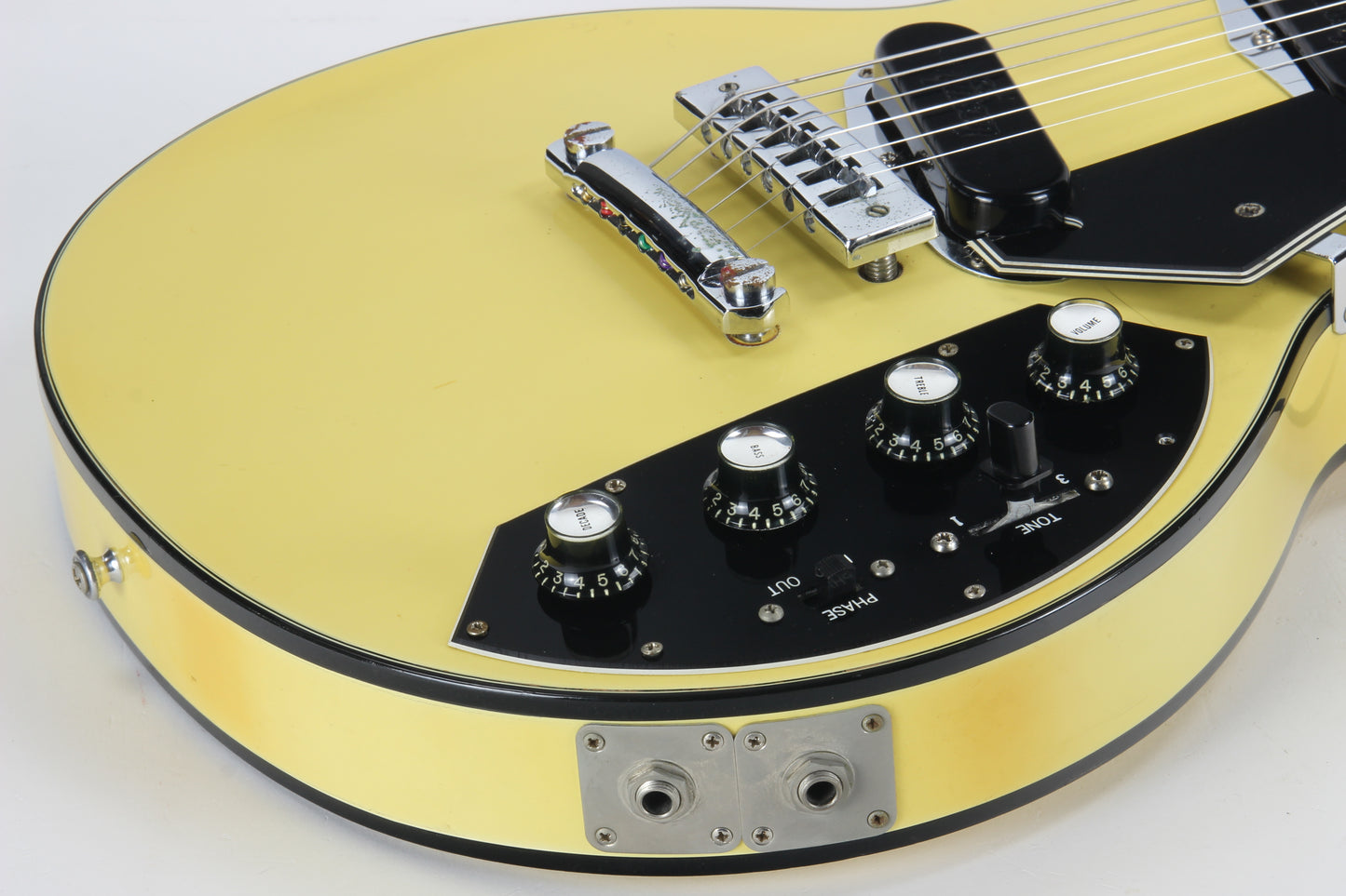 1976 Gibson Les Paul Recording ALPINE WHITE Dual Output Jack Model Custom -- One Owner, CLEAN!