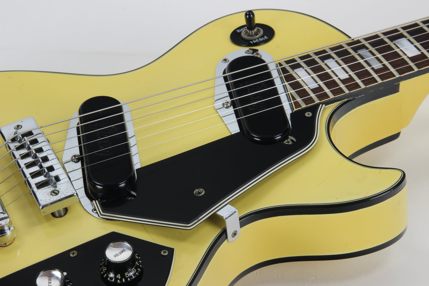 1976 Gibson Les Paul Recording ALPINE WHITE Dual Output Jack Model Custom -- One Owner, CLEAN!