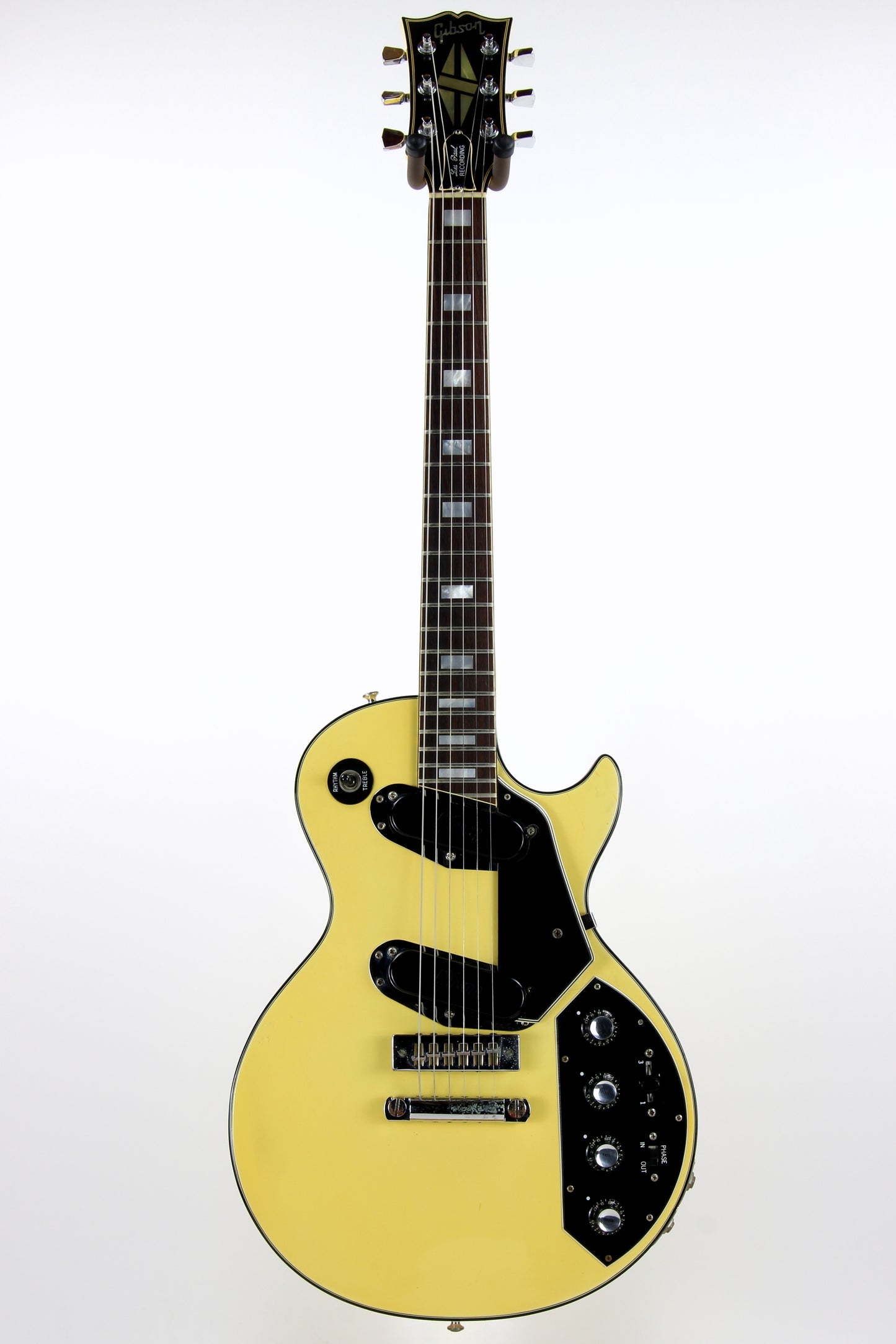 1976 Gibson Les Paul Recording ALPINE WHITE Dual Output Jack Model Custom -- One Owner, CLEAN!
