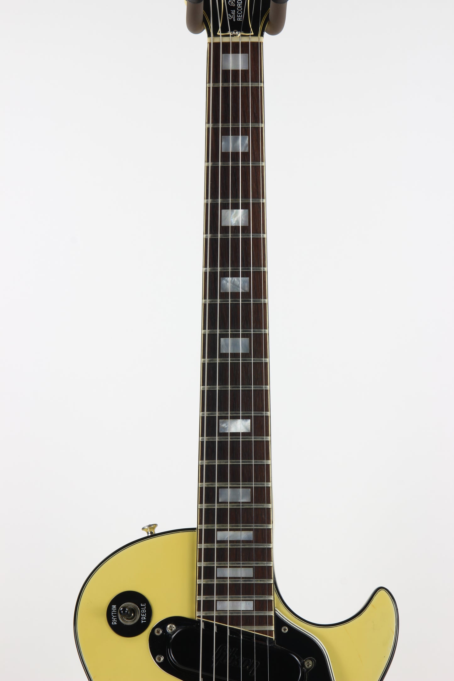 1976 Gibson Les Paul Recording ALPINE WHITE Dual Output Jack Model Custom -- One Owner, CLEAN!