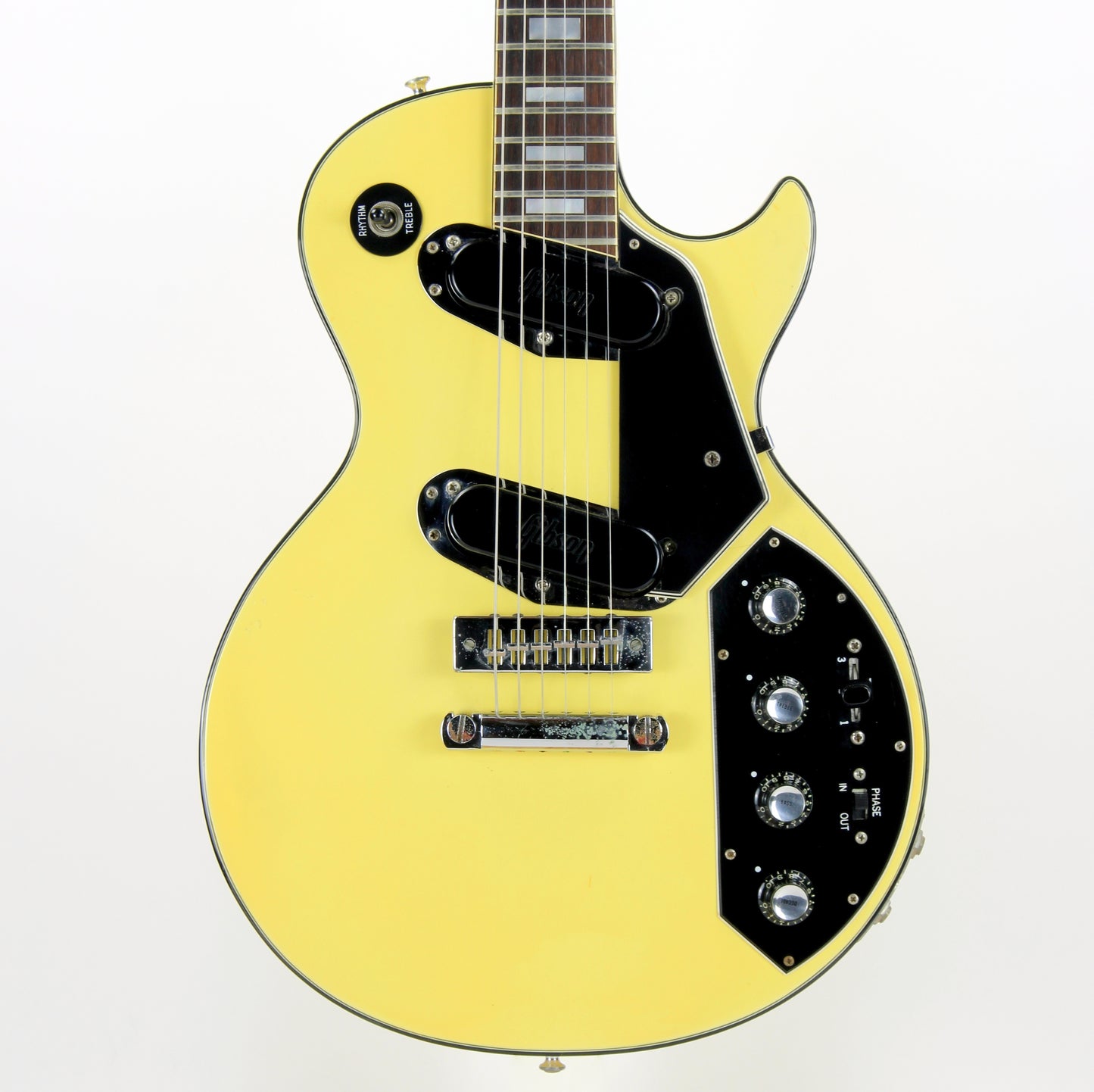 1976 Gibson Les Paul Recording ALPINE WHITE Dual Output Jack Model Custom -- One Owner, CLEAN!