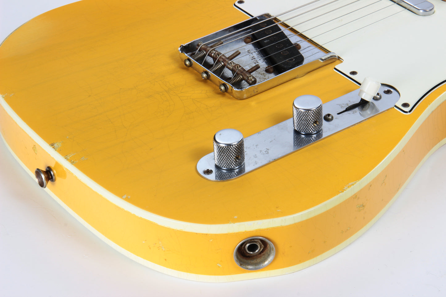 1960 Fender Custom Shop Masterbuilt Brazilian Telecaster Relic Paul Waller Double-Bound Nocaster Blonde