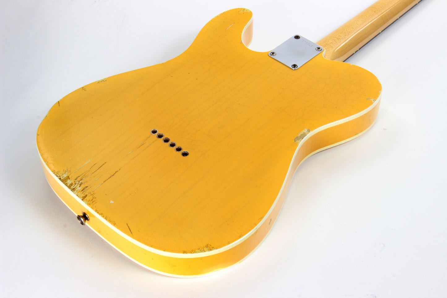 1960 Fender Custom Shop Masterbuilt Brazilian Telecaster Relic Paul Waller Double-Bound Nocaster Blonde
