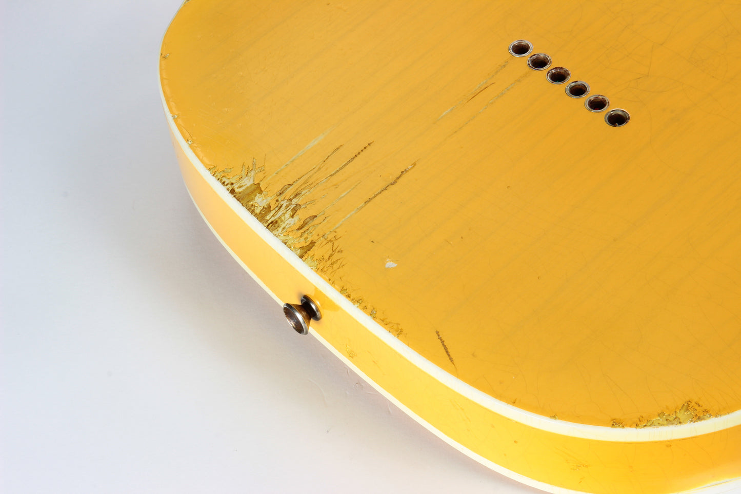 1960 Fender Custom Shop Masterbuilt Brazilian Telecaster Relic Paul Waller Double-Bound Nocaster Blonde