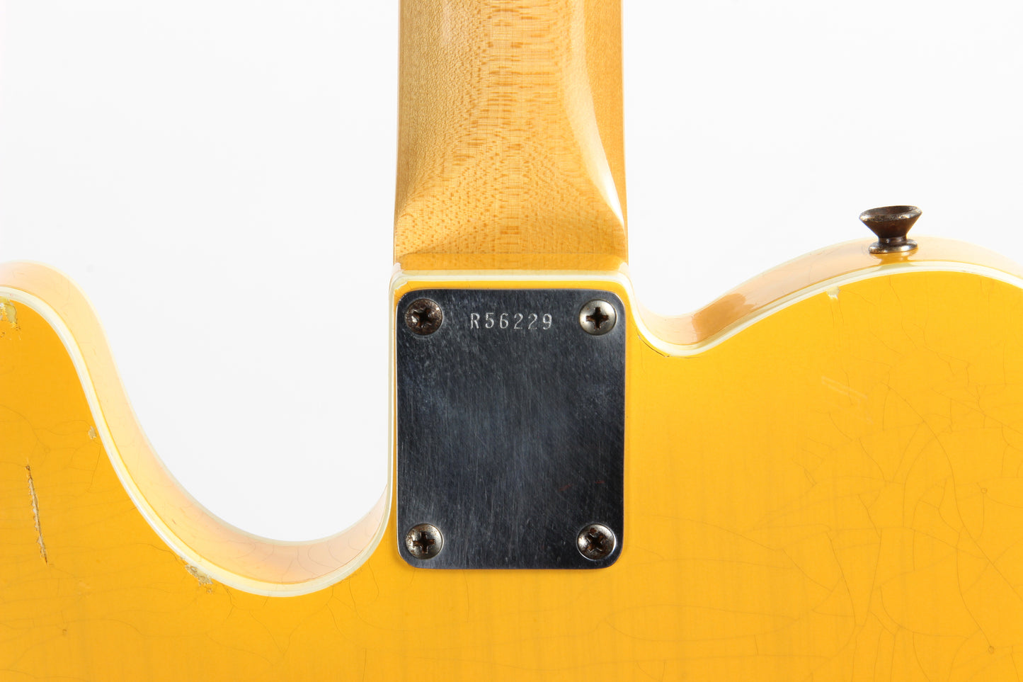 1960 Fender Custom Shop Masterbuilt Brazilian Telecaster Relic Paul Waller Double-Bound Nocaster Blonde