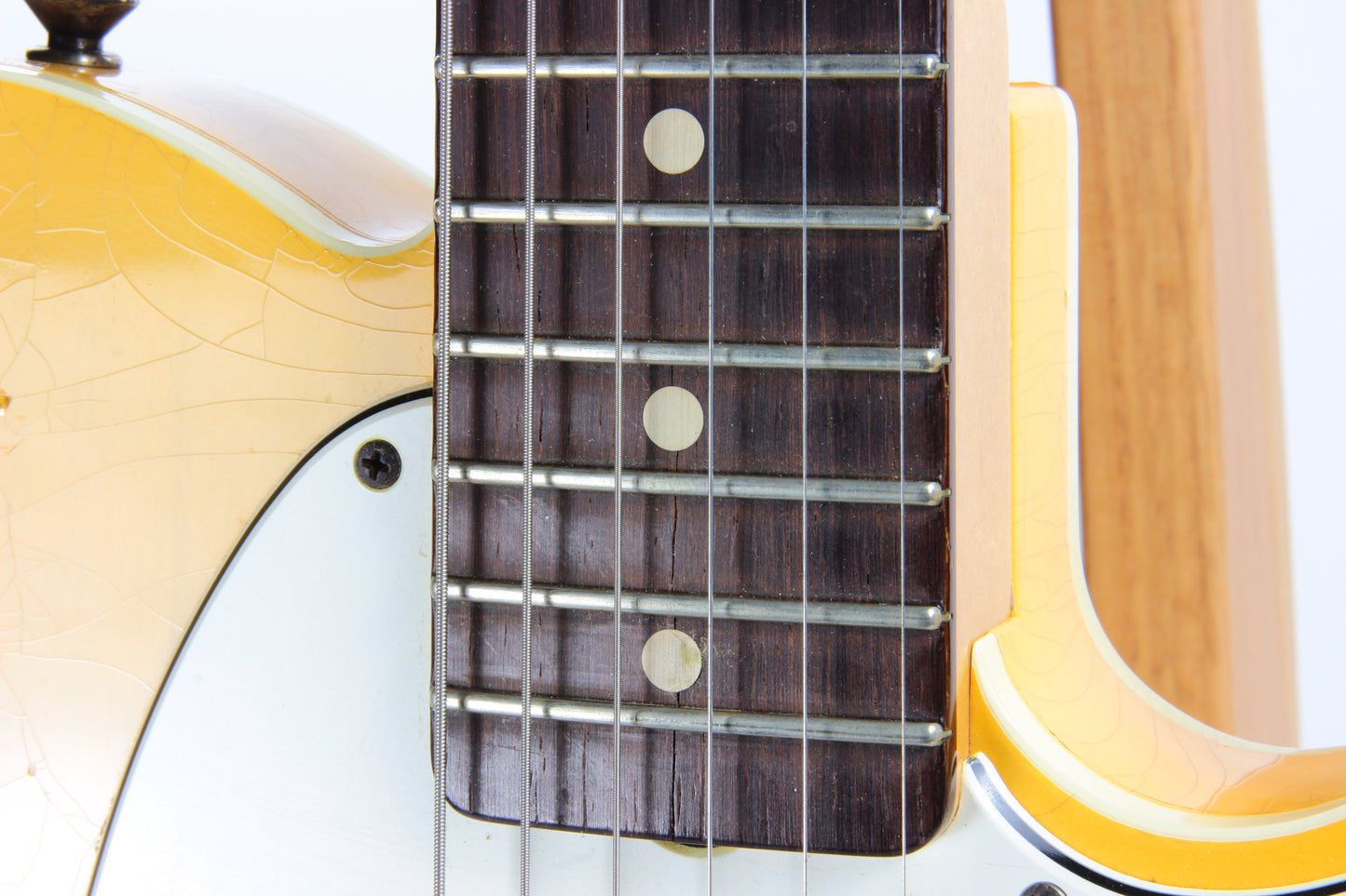 1960 Fender Custom Shop Masterbuilt Brazilian Telecaster Relic Paul Waller Double-Bound Nocaster Blonde