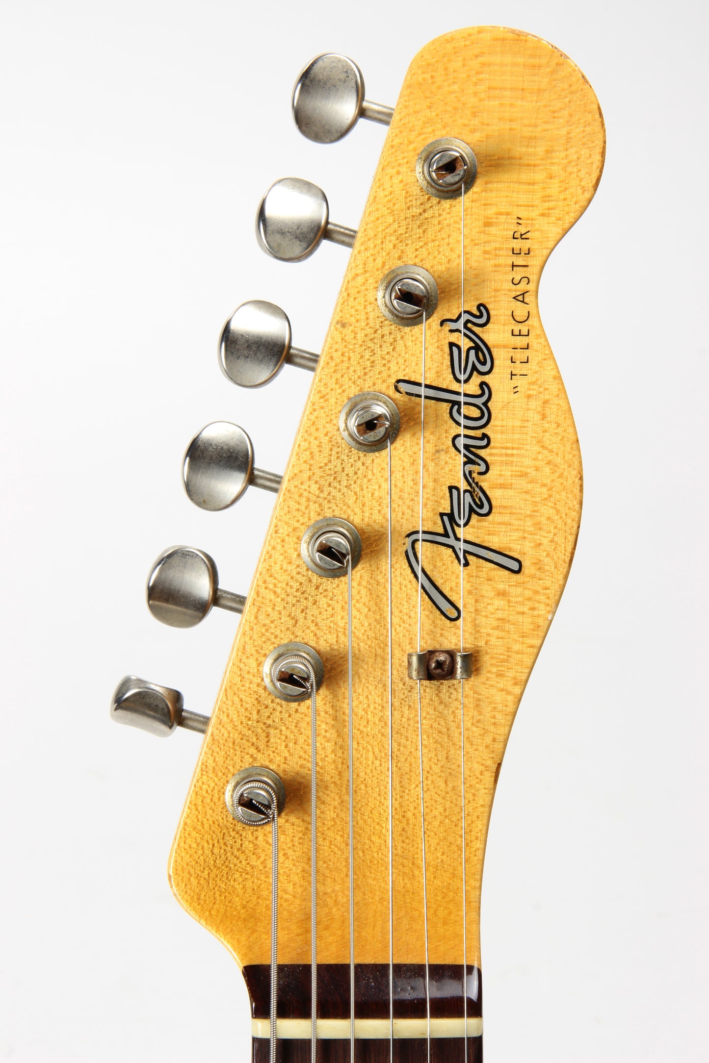 1960 Fender Custom Shop Masterbuilt Brazilian Telecaster Relic Paul Waller Double-Bound Nocaster Blonde