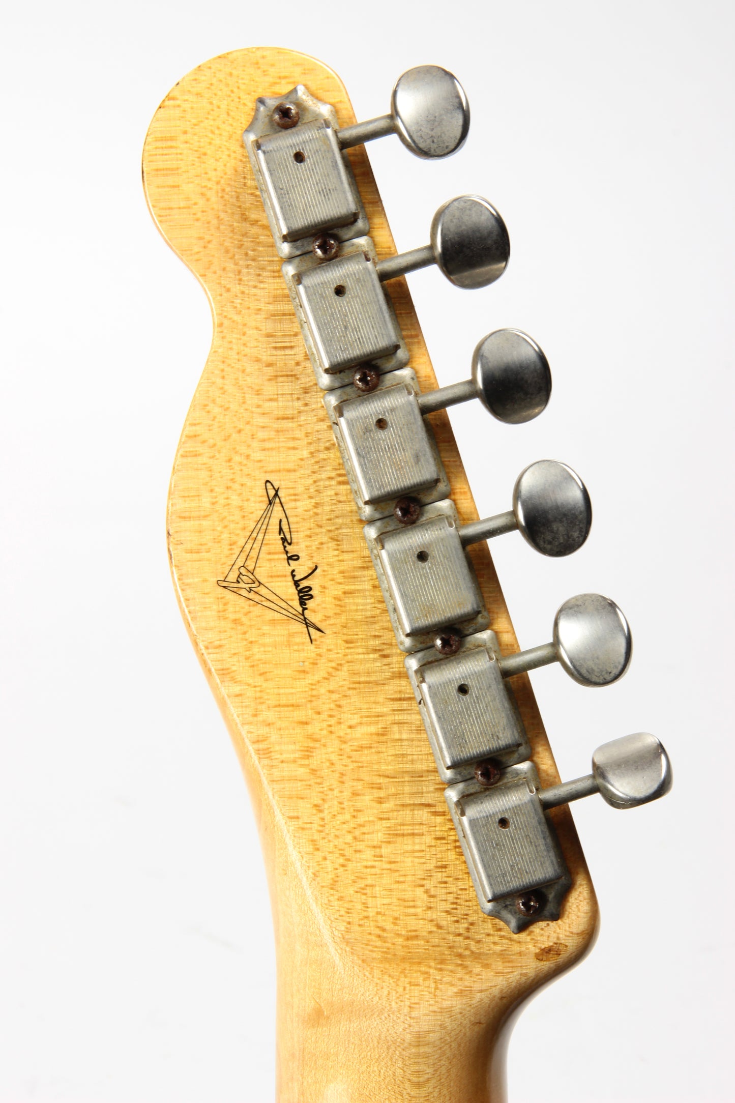 1960 Fender Custom Shop Masterbuilt Brazilian Telecaster Relic Paul Waller Double-Bound Nocaster Blonde