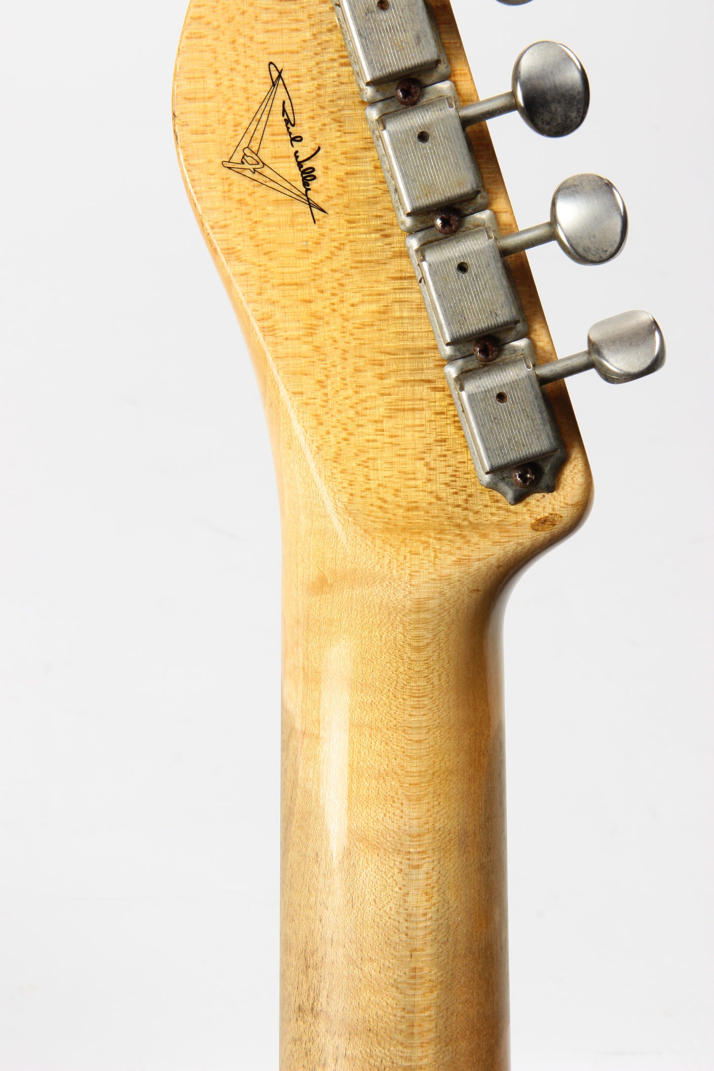 1960 Fender Custom Shop Masterbuilt Brazilian Telecaster Relic Paul Waller Double-Bound Nocaster Blonde