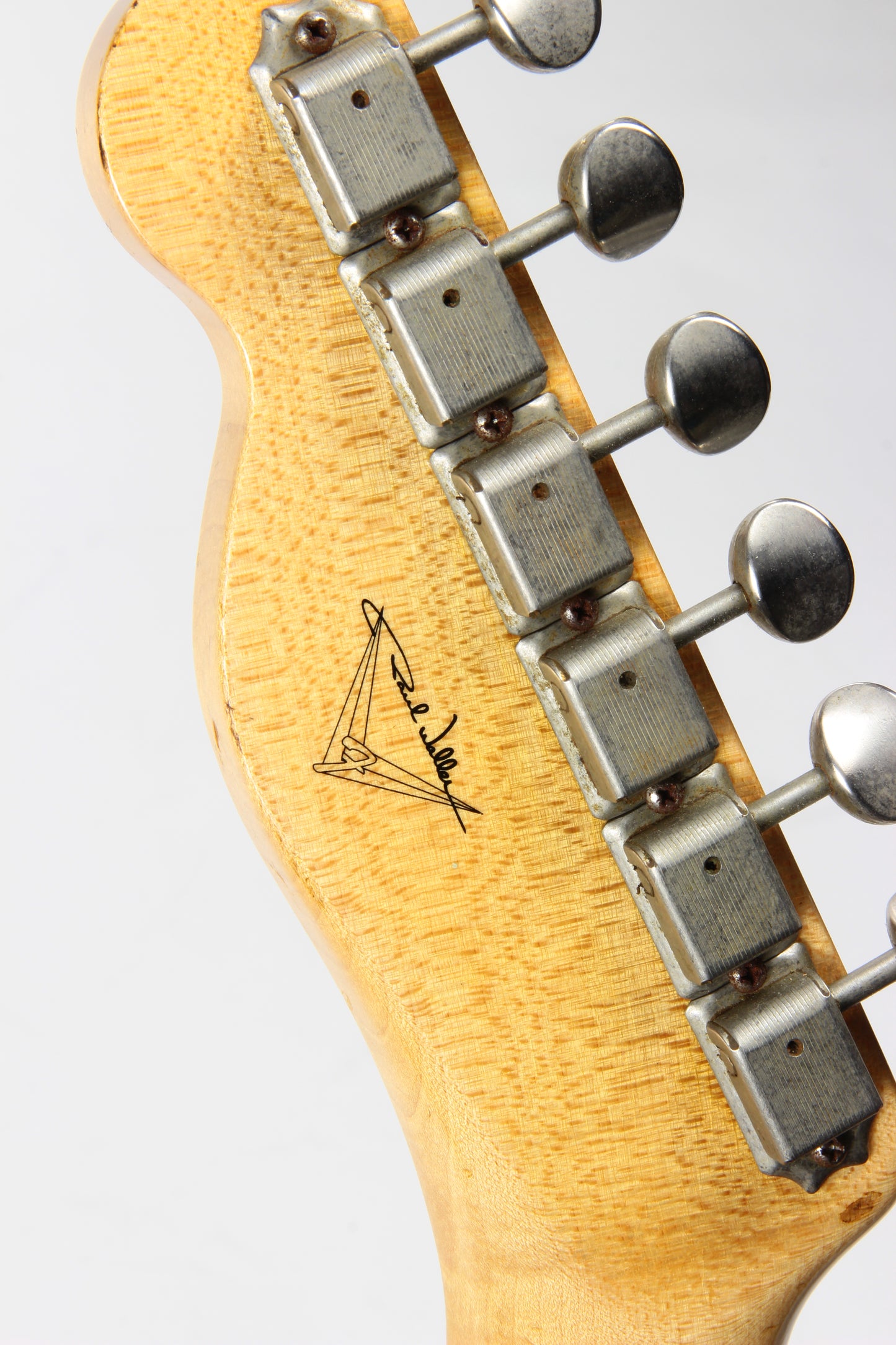 1960 Fender Custom Shop Masterbuilt Brazilian Telecaster Relic Paul Waller Double-Bound Nocaster Blonde