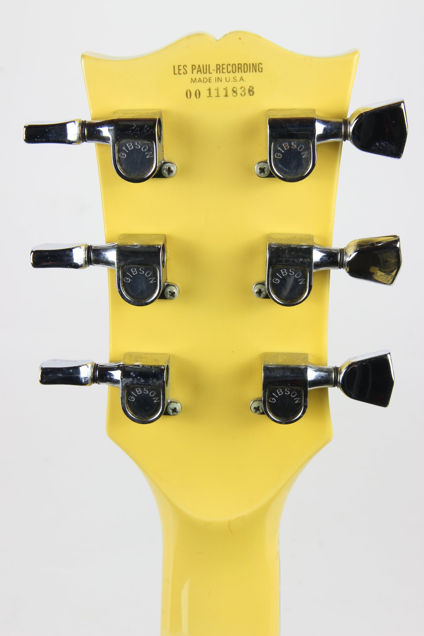 1976 Gibson Les Paul Recording ALPINE WHITE Dual Output Jack Model Custom -- One Owner, CLEAN!