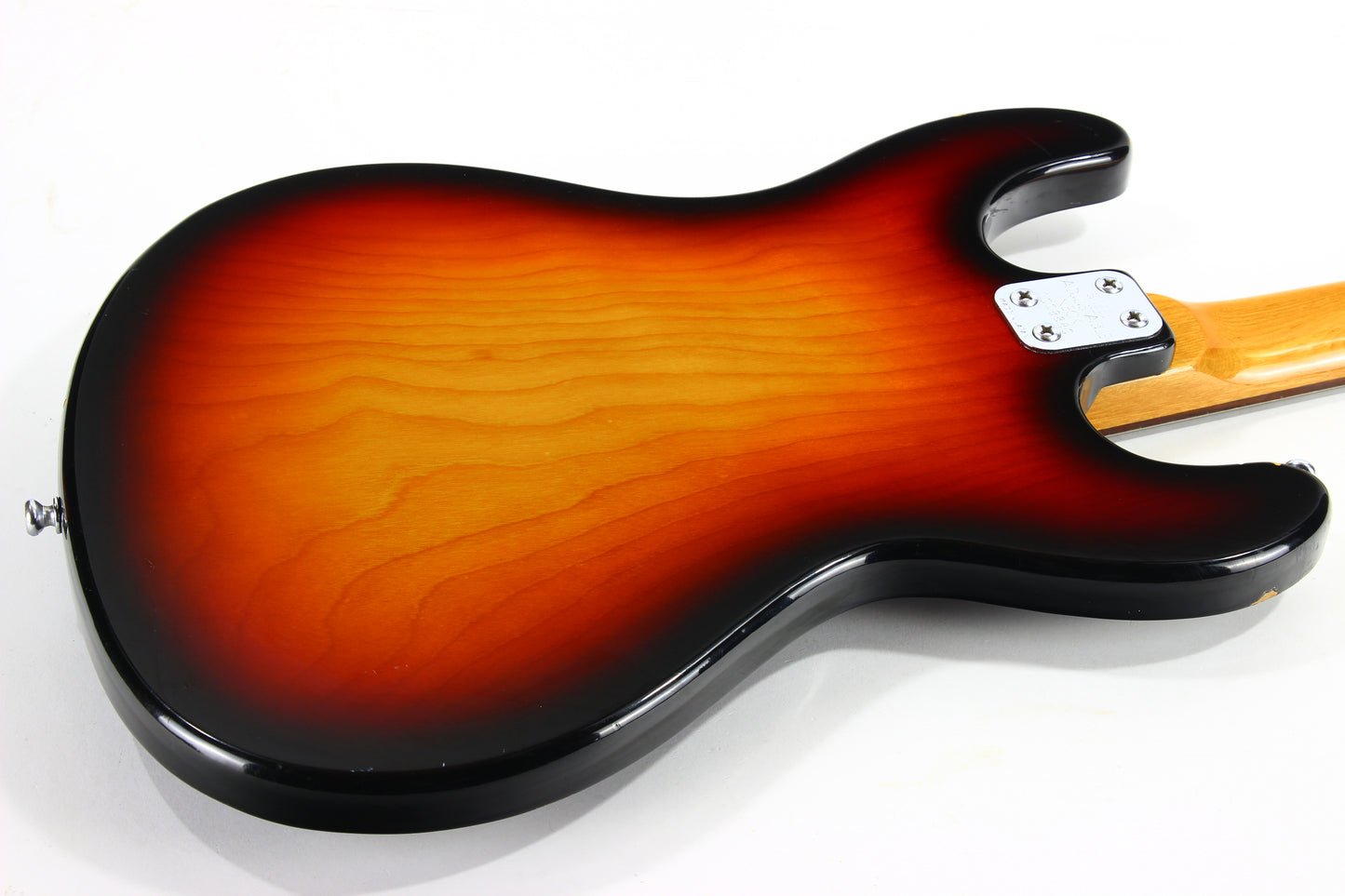 c. 1974 Univox Hi-Flier Phase III -- Kurt Cobain Nirvana, Sunburst, Humbuckers, w/ Hard Case! 1970's High Flyer Mosrite Copy