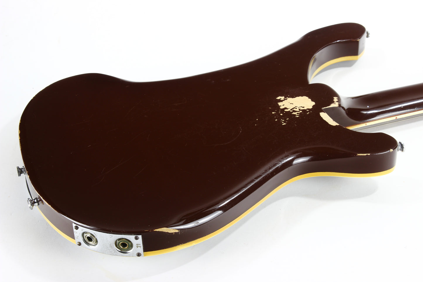 1969 Rickenbacker 4001 Bass Burgundyglo LEFT-HANDED -- EXTREMELY RARE Beatles Era Paul McCartney Ric! 4000
