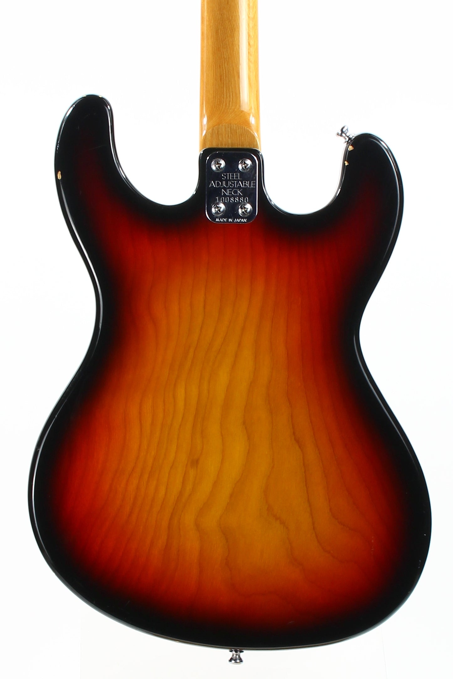 c. 1974 Univox Hi-Flier Phase III -- Kurt Cobain Nirvana, Sunburst, Humbuckers, w/ Hard Case! 1970's High Flyer Mosrite Copy