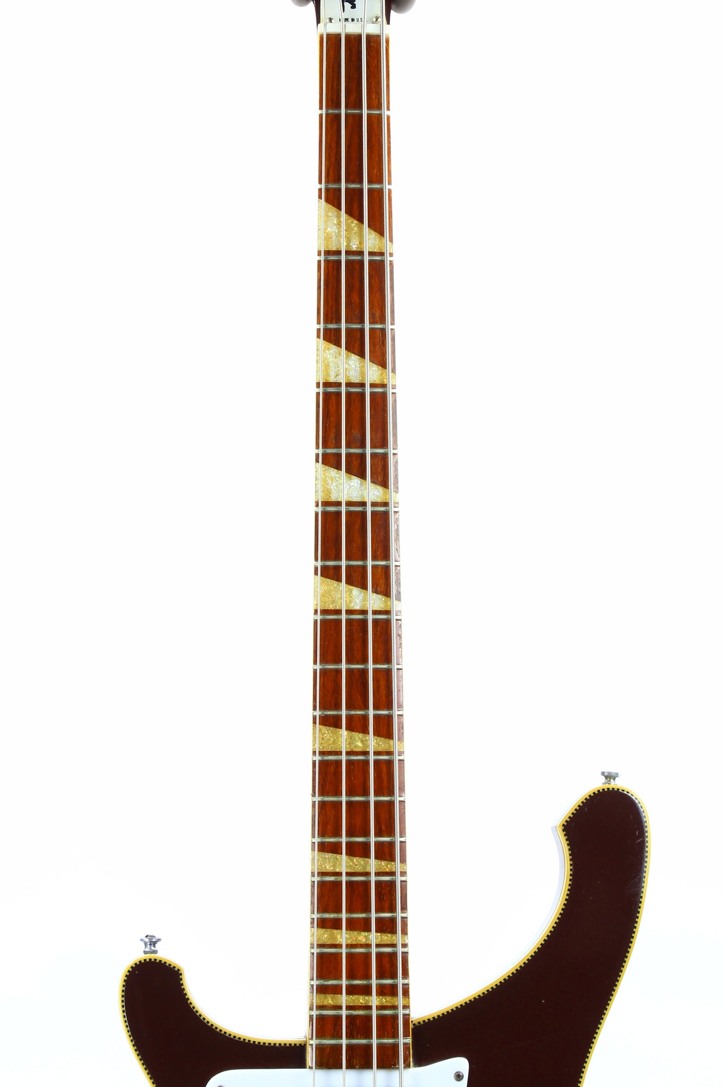 1969 Rickenbacker 4001 Bass Burgundyglo LEFT-HANDED -- EXTREMELY RARE Beatles Era Paul McCartney Ric! 4000