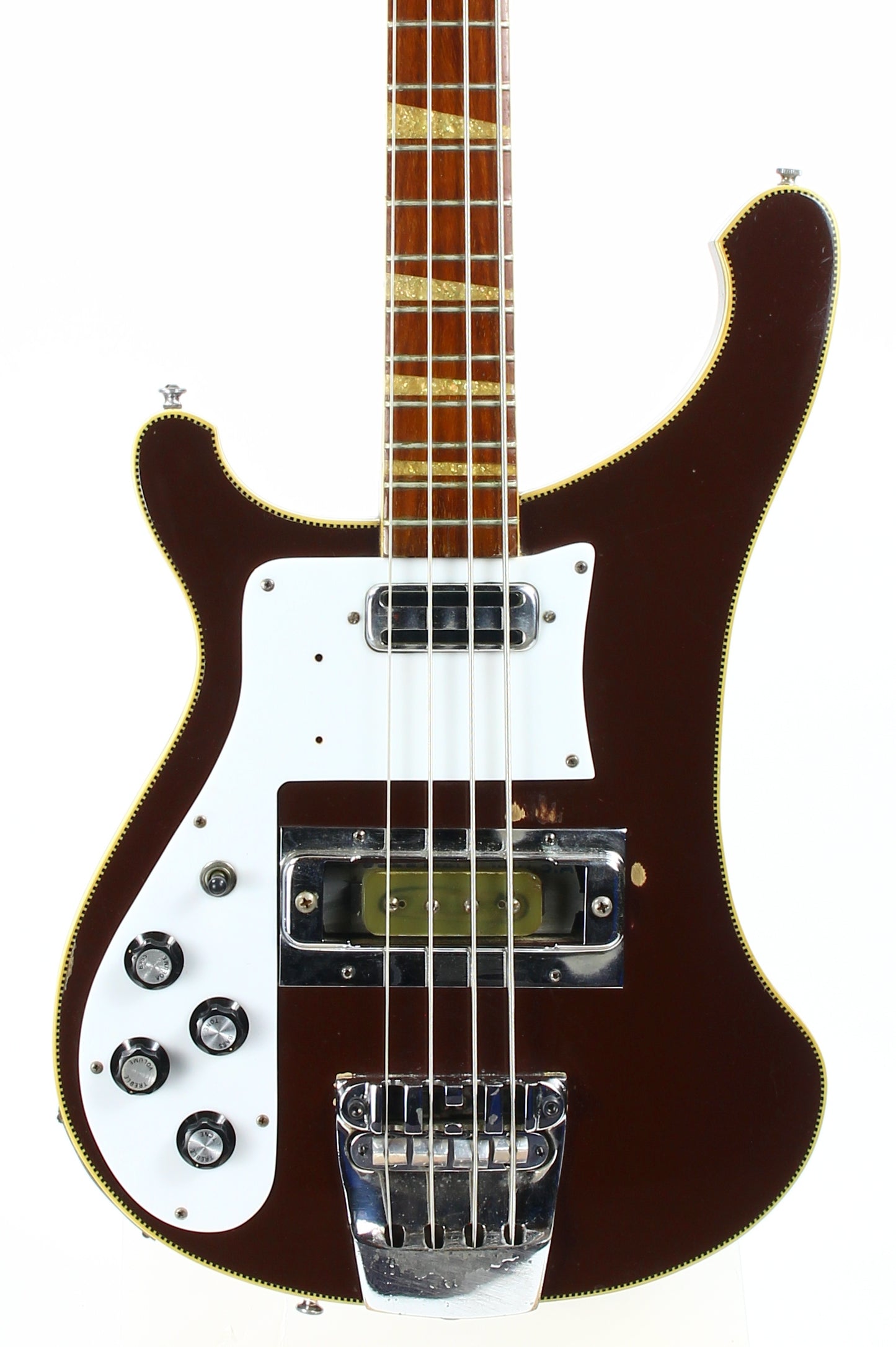 1969 Rickenbacker 4001 Bass Burgundyglo LEFT-HANDED -- EXTREMELY RARE Beatles Era Paul McCartney Ric! 4000