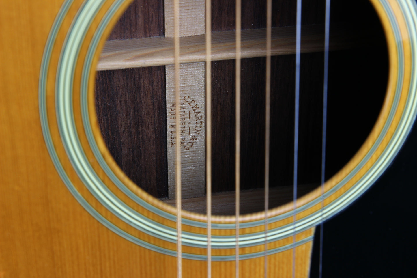 1974 Martin D-28 CLEAN All-Original -- Natural, Dreadnought, Rosewood Back/Sides, Blue Case!