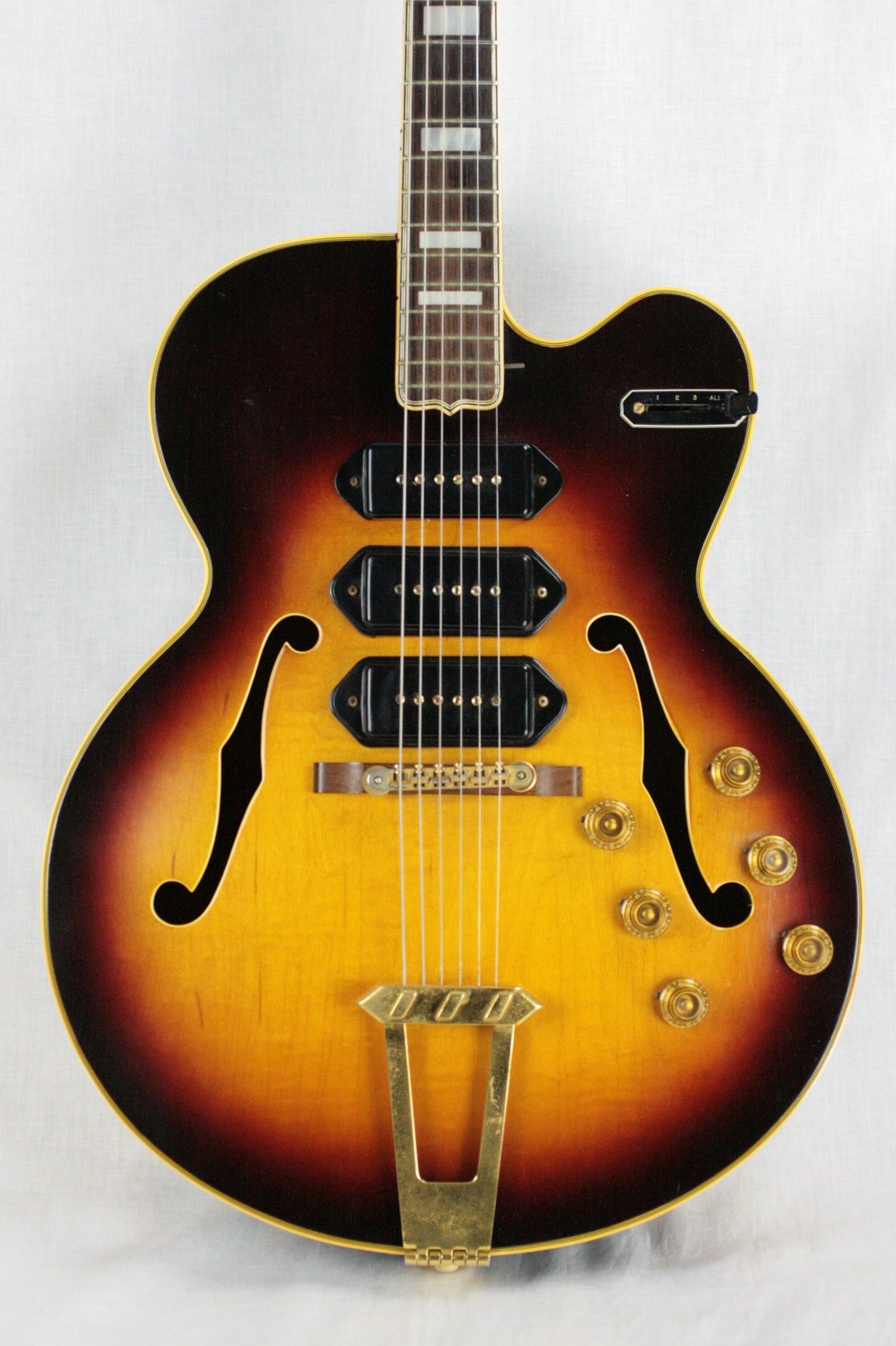 1956 Gibson ES-5 SWITCHMASTER Sunburst! Clean One Owner! 3 P90's ES5 355 335 330