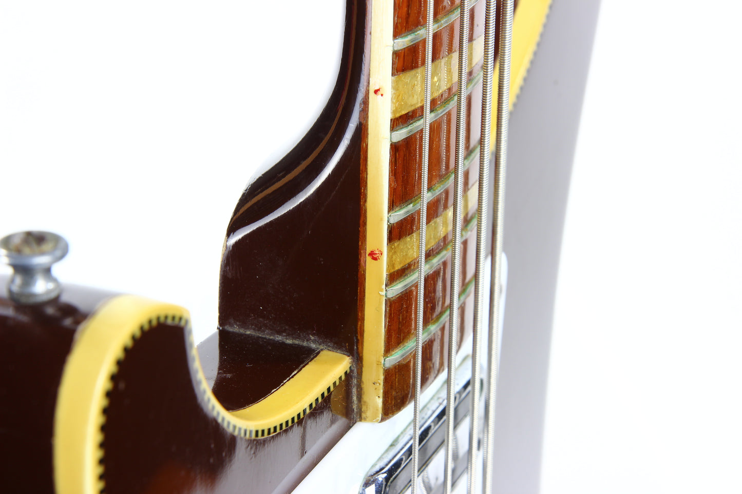 1969 Rickenbacker 4001 Bass Burgundyglo LEFT-HANDED -- EXTREMELY RARE Beatles Era Paul McCartney Ric! 4000