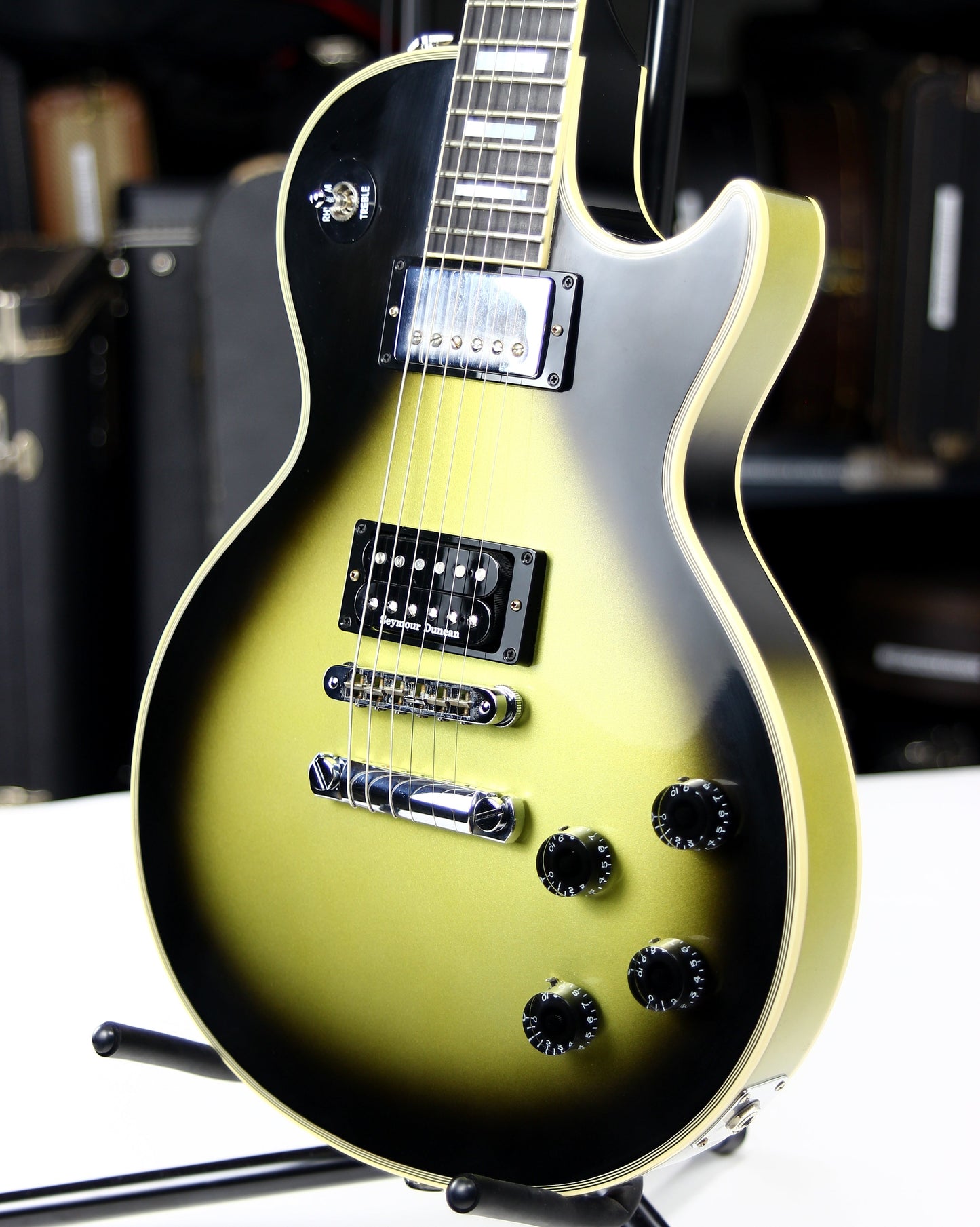 2020 Gibson ADAM JONES 1979 Les Paul Custom Shop Silverburst VOS Signature Model - Limited Edition