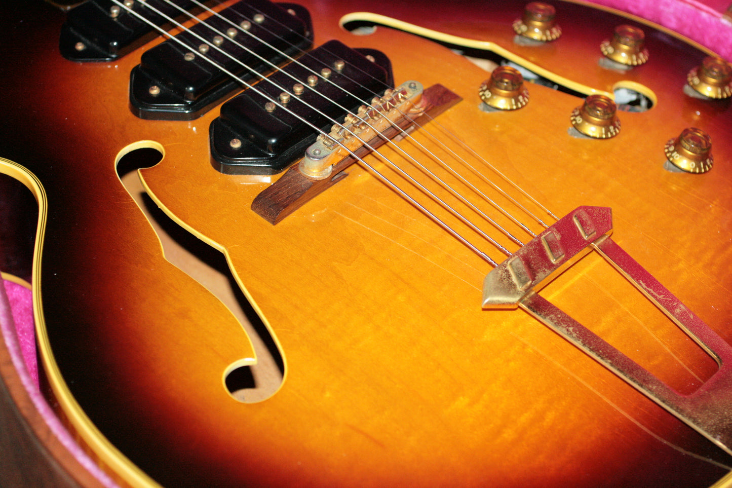 1956 Gibson ES-5 SWITCHMASTER Sunburst! Clean One Owner! 3 P90's ES5 355 335 330