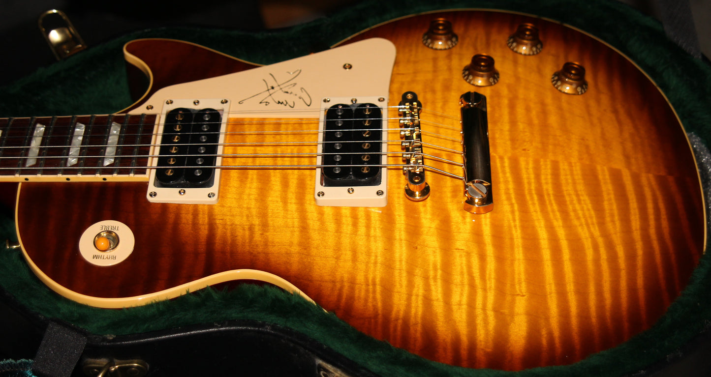 1995 Gibson Jimmy Page Les Paul Standard Signature 1959 Model - Iced Tea Plus Flametop Classic