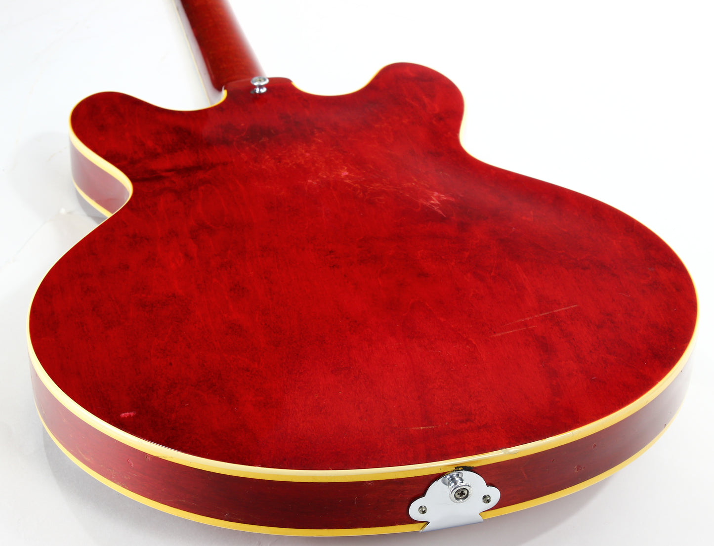 1967 Gibson ES-335 TDC Cherry Red | Dual Patent Number Sticker Humbuckers, Vintage Semi-Hollow Body ES335