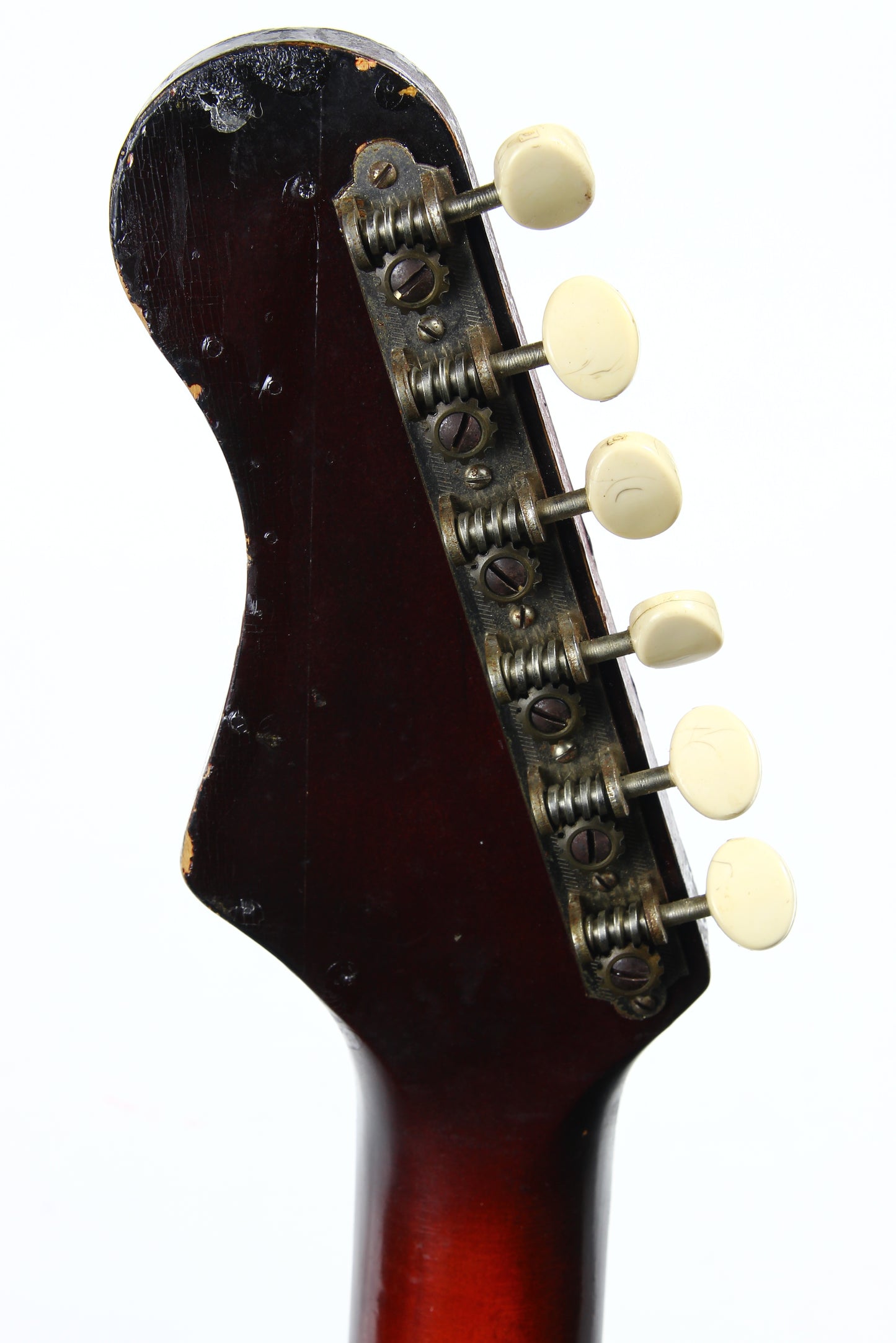 1960’s Harmony Silhouette Project Guitar - 2 Gold Foil Pickups, Sunburst, Original Case
