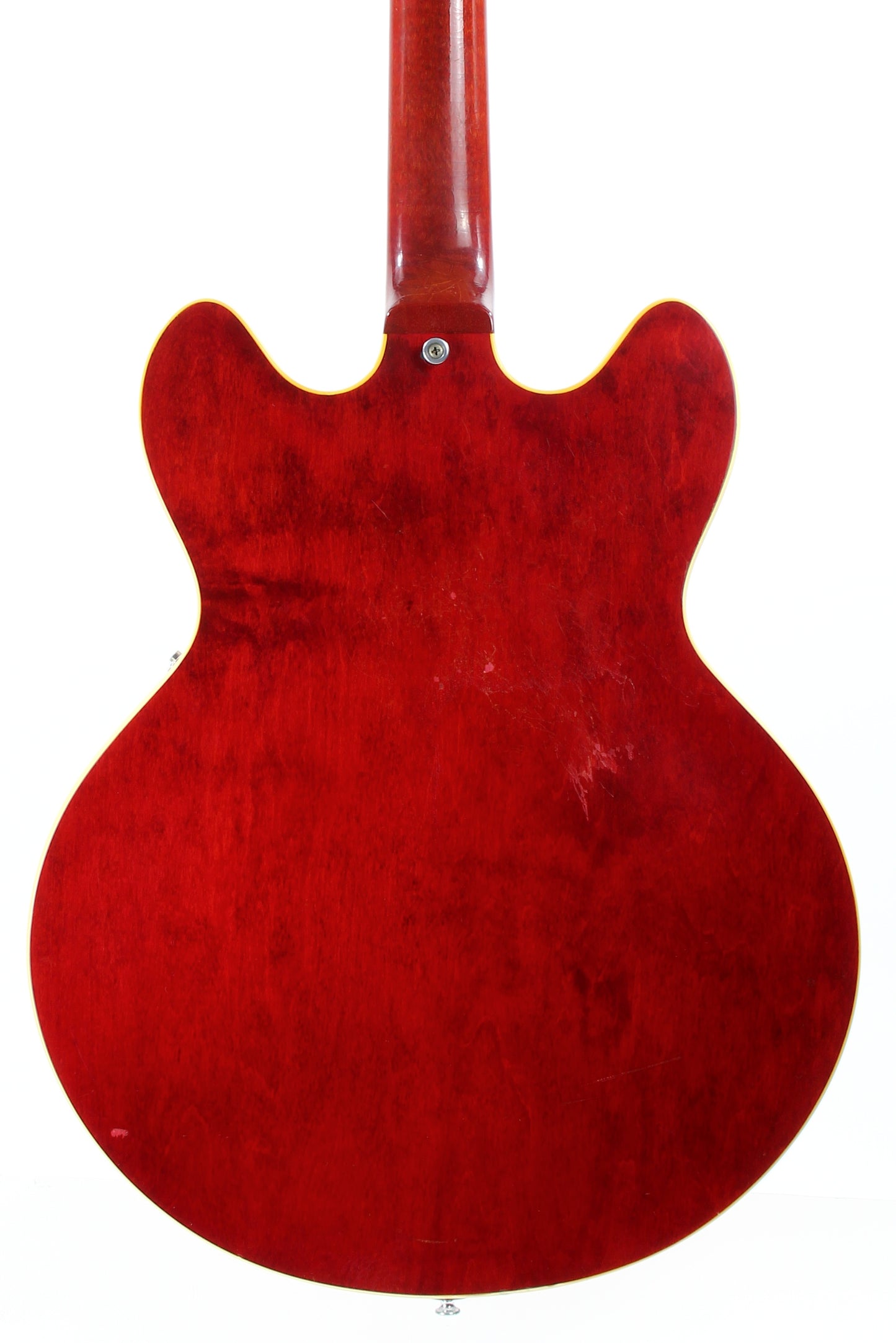 1967 Gibson ES-335 TDC Cherry Red | Dual Patent Number Sticker Humbuckers, Vintage Semi-Hollow Body ES335