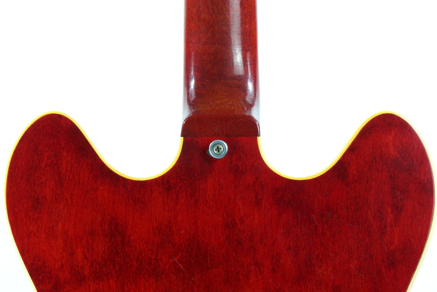 1967 Gibson ES-335 TDC Cherry Red | Dual Patent Number Sticker Humbuckers, Vintage Semi-Hollow Body ES335