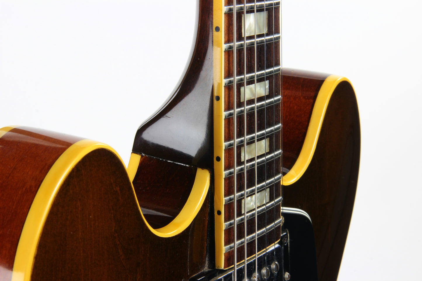 1970 Gibson ES-335 TDW Walnut Brown w/ Original Case - Player Grade Vintage Semi Hollow
