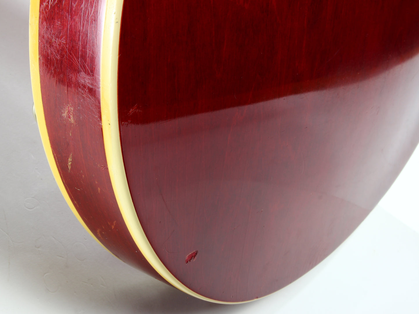 1967 Gibson ES-335 TDC Cherry Red | Dual Patent Number Sticker Humbuckers, Vintage Semi-Hollow Body ES335