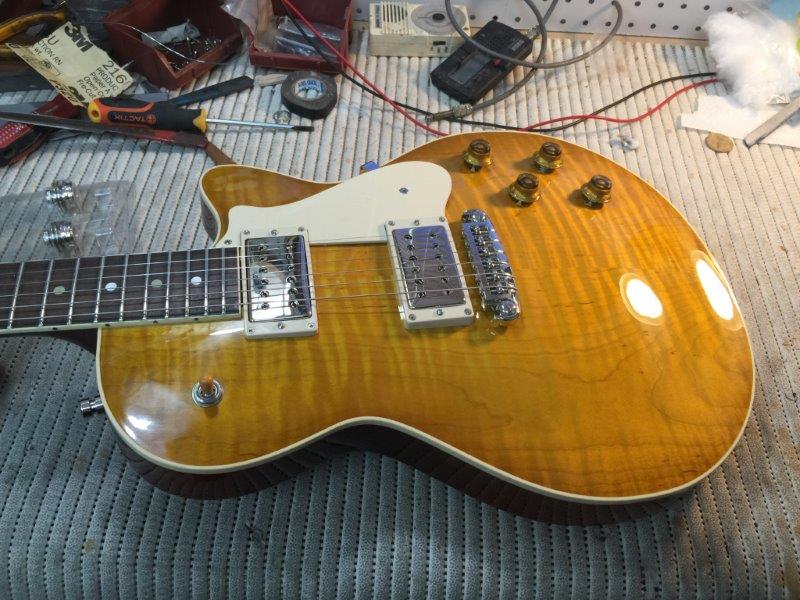 2016 Gil Yaron 59 Bone I Brazilian Rosewood 1959 1 LP FLAMETOP! Lemon Drop