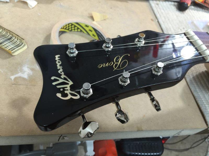 2016 Gil Yaron 59 Bone I Brazilian Rosewood 1959 1 LP FLAMETOP! Lemon Drop