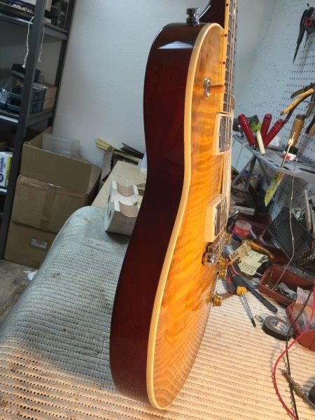 2016 Gil Yaron 59 Bone I Brazilian Rosewood 1959 1 LP FLAMETOP! Lemon Drop