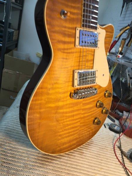 2016 Gil Yaron 59 Bone I Brazilian Rosewood 1959 1 LP FLAMETOP! Lemon Drop