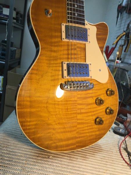 2016 Gil Yaron 59 Bone I Brazilian Rosewood 1959 1 LP FLAMETOP! Lemon Drop