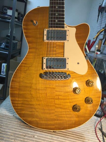 2016 Gil Yaron 59 Bone I Brazilian Rosewood 1959 1 LP FLAMETOP! Lemon Drop